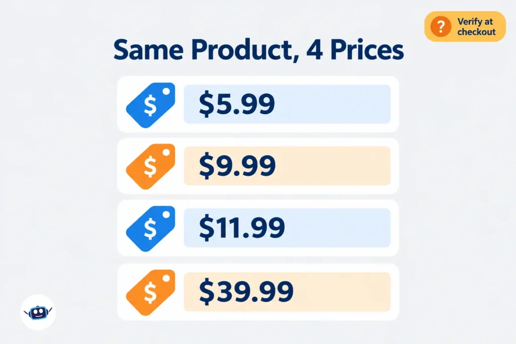 Selira AI pricing differs across review sources